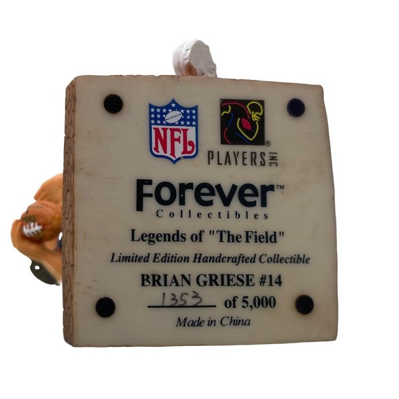 Denver Broncos Brian Griese NFL Football On The Field Series Bobble Head 1353/50 - Picture 3 of 12